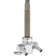 (image for) 90° Dual Outlet - Smooth (Polished Aluminum)