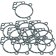 (image for) Backplate adapter gasket, 0.0625" for Super E, G and CV carbs (10 pk.)