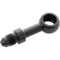 (image for) Straight Banjo Adapter, 3/8"/10 mm, Ebony