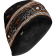 (image for) SportFlex High Pile Fleece Helmet Liner - Black and Orange Classic Bandana
