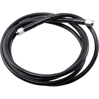 (image for) Black Vinyl-Coated Stainless Steel Brake Line 76"