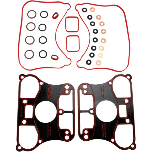 (image for) JAMES GASKET Rubber Rocker Box Gasket Kit 07-22 XL