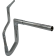 (image for) EZ Install 1 1/4" Flat Top Handlebar Chrome 12" Rise