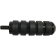 (image for) Drag Specialties Soft-Ride Shifter Peg, Extended Black (Screws directly)