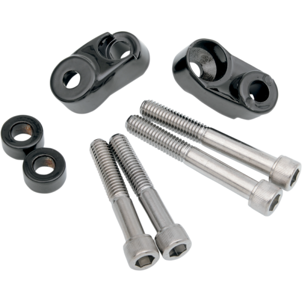 (image for) Drag Specialties Short Turn Signal Mount, Gloss Black