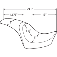 (image for) Predator Seat Smooth