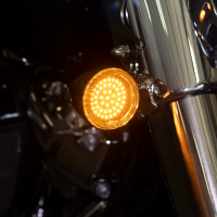 (image for) Custom Dynamics Genesis 4 Solid Amber 1157 Bullet Front Turn Signal Inserts