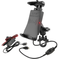 (image for) Quick-Grip Wireless Charging Holder with U-Bolt Handlebar Mount