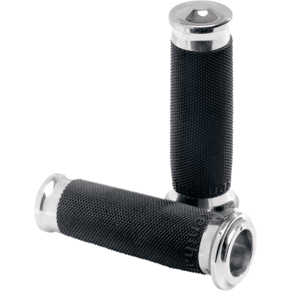 (image for) Performance Machine Contour Renthal Wrapped Grip - Standard, Chrome