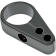 (image for) Dual cable, 1 1/4" Black Throttle/Idle Cable Clamp