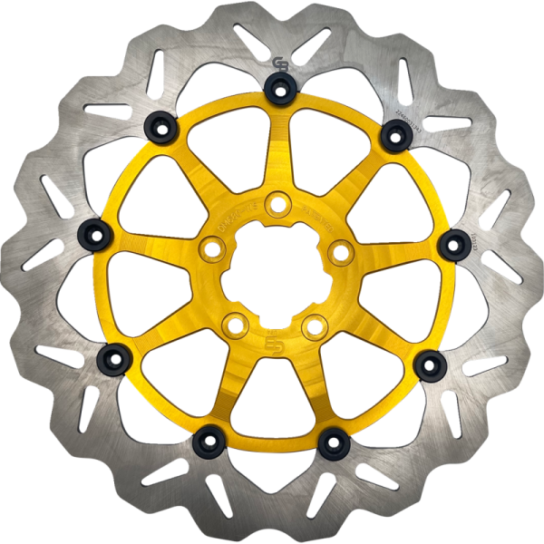 (image for) 13" Full-floating Rotor, Gold Carrier