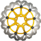 (image for) 13" Full-floating Rotor, Gold Carrier