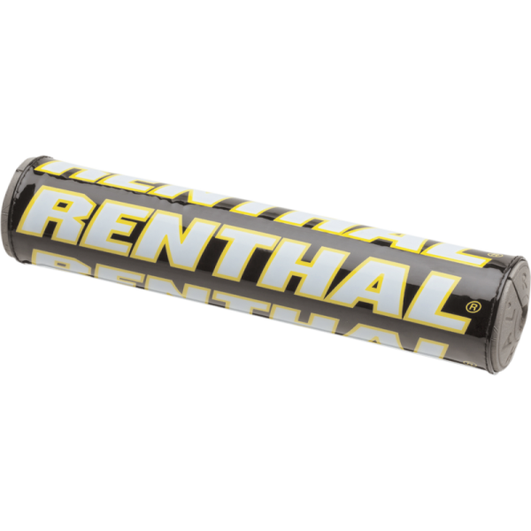 (image for) Renthal Team Issue SX Crossbar Pad 10" - Black/white/yellow