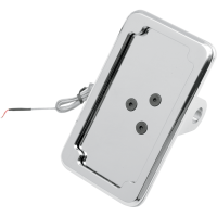 (image for) In-Close License Plate Holder Chrome