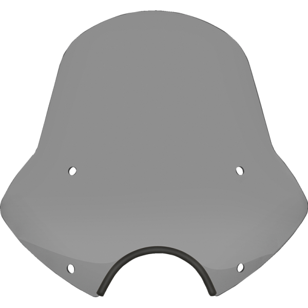 (image for) MEMPHIS SHADES METRIC Speed Demon Sportshield 17" - Black smoke (7" Cutout)