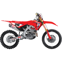 (image for) D'Cor Visuals Complete Graphics Kit - 25 HRC Honda, black background