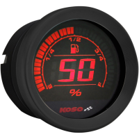 (image for) 2" Fuel Level Gauge Black