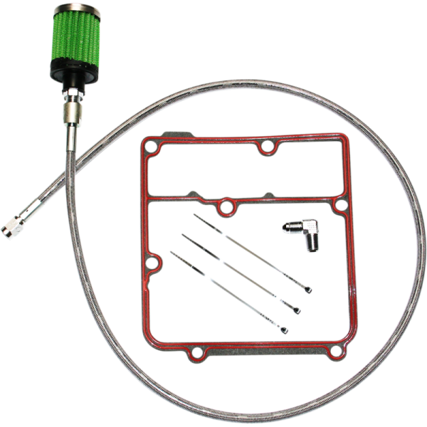 (image for) FEULING OIL PUMP CORP. Oil Tank Breather Kit, Stainless