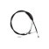 (image for) Longitudinally Wound Black Vinyl Clutch Terminator Cable