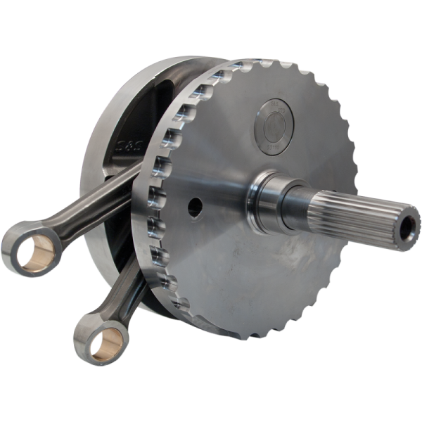 (image for) S&S CYCLE Flywheel Assembly 4 3/8" Stroke Twin Cam B (07-16) w/ Race