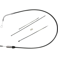 (image for) Quick Connect Upper Clutch Cable Black/Chrome 39"