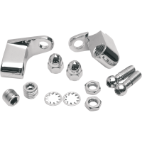(image for) Drag Specialties Chrome Front Turn Signal Mount Kit