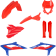 (image for) Acerbis Full Kit - OEM Red/black (23)
