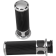 (image for) Arlen Ness Fusion Grips - Slot Track, Chrome