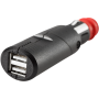(image for) Double USB Power Port with Universal Plug