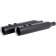 (image for) Khrome Werks 4.50" HP PLUS Slip-On Mufflers - Black w/ black Turbine tip billet end caps