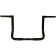 (image for) 1 1/4" Bagger Ape Hanger Handlebars, 13" Ape Hanger, Gloss Black