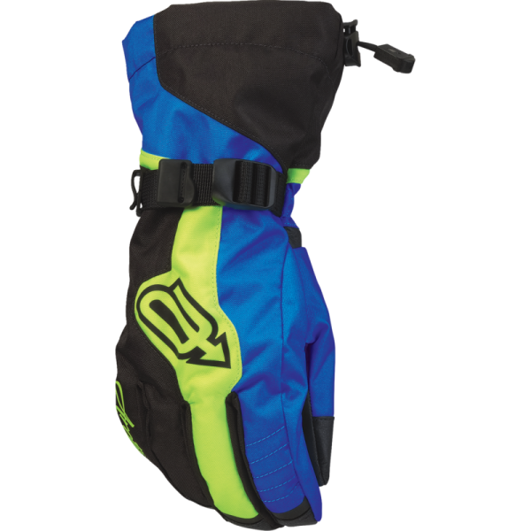 (image for) Arctiva Women's Pivot 8 Gloves, Blue/Hi-Viz, Size 2X
