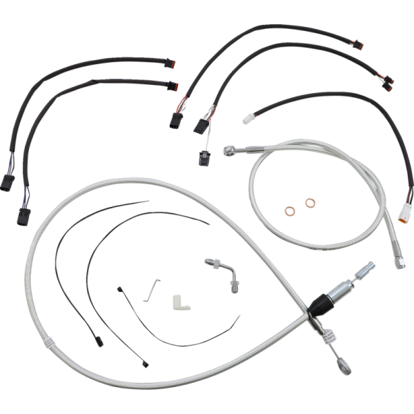 (image for) Sterling Chromite Designer DOT Handlebar Installation Kit, 12"-14" Apes