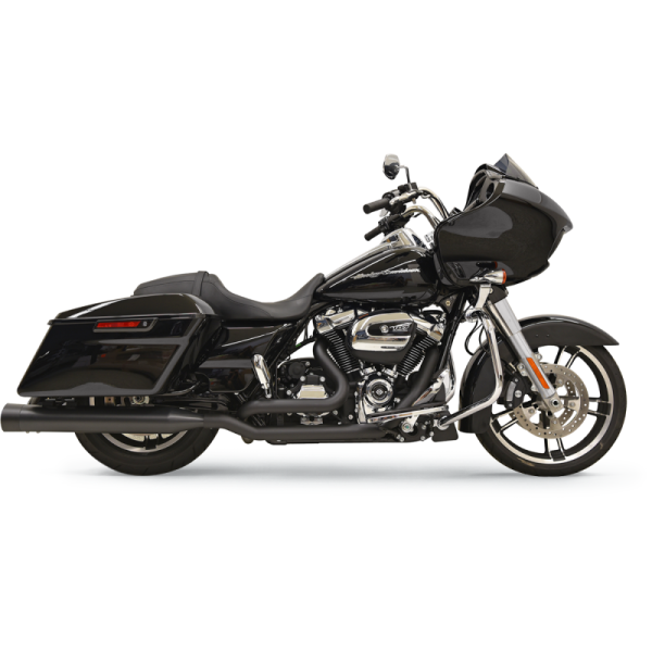 (image for) BASSANI XHAUST True-Dual Down Under Headpipes - Black