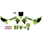 (image for) D'Cor Visuals Complete Graphics Kit - 24 Monster Energy, black background