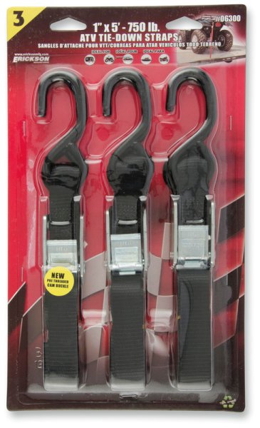 (image for) Erickson ATV Tie-Downs (3 pk.)