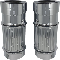 (image for) Fork Bellows - Dimpled, Chrome