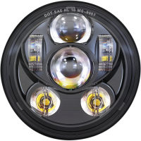 (image for) 5.75" Headlight, Black