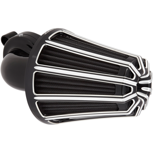 (image for) Arlen Ness Monster Sucker Kit 10-Gauge Black w/ Machined Accents