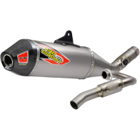 (image for) Pro Circuit Ti-6 Titanium Exhaust System w/ Carbon End Cap for Suzuki RM-Z250