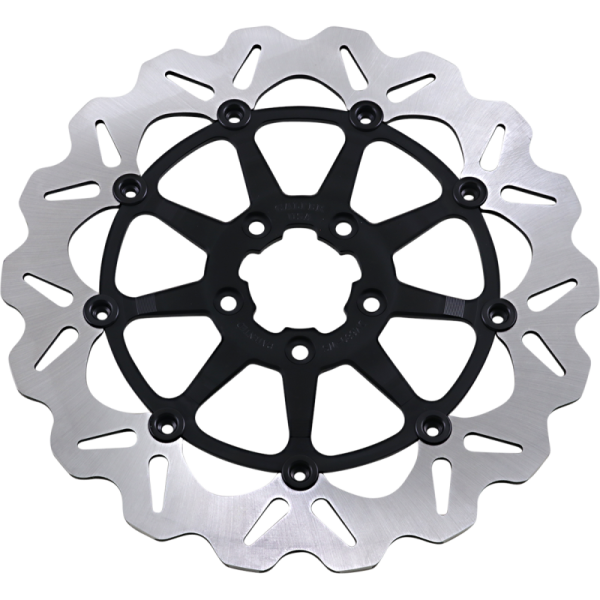 (image for) GBRAKES 13" Full-floating Rotor, Black Carrier