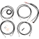 (image for) Black Vinyl/Stainless Braided Complete Kit