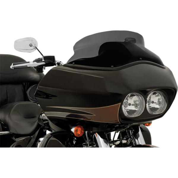 (image for) MEMPHIS SHADES HD Spoiler Windshield 6.5" Black Opaque