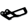 (image for) UFO Plast Chain Guide/Block - Black