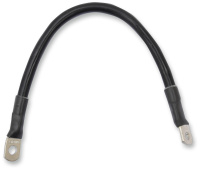 (image for) Drag Specialties Battery Cable - Solid Black 12"