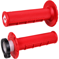 (image for) ODI Lock-On™ MX Grips - Half-Waffle - Red
