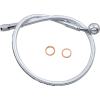 (image for) Sterling Chromite Upper Front Brake Line for 22-23 FXLRS/FXLRST, 23 FXFBS