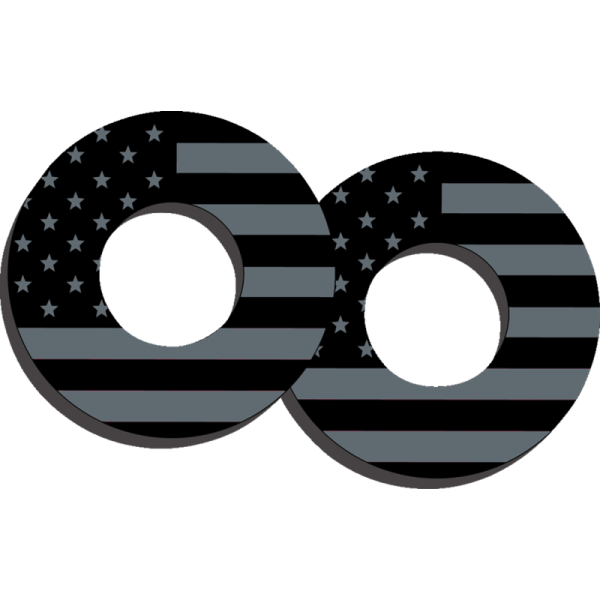 (image for) Factory Effex Moto Grip Donuts - Flag (black/gray)