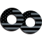 (image for) Factory Effex Moto Grip Donuts - Flag (black/gray)