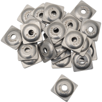 (image for) Square Digger Support Plate, Natural (6 Pk.)